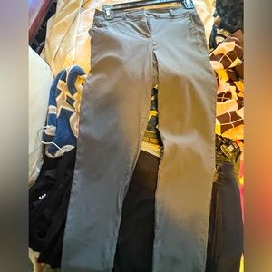 Grey skinny pants